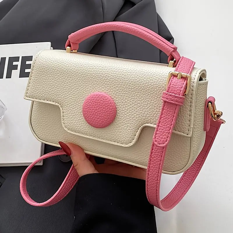 CROSSBODY 07 –  PINK Sleek & Stylish Compact Crossbody Bag for Everyday Convenience