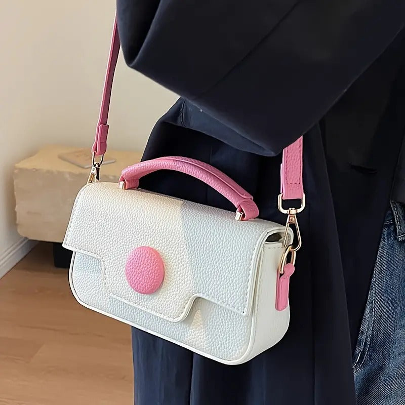 CROSSBODY 07 –  PINK Sleek & Stylish Compact Crossbody Bag for Everyday Convenience
