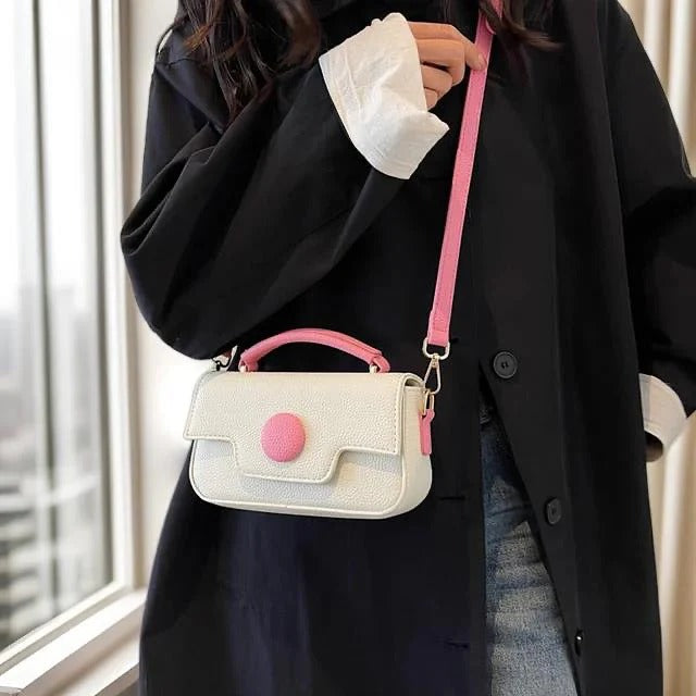 CROSSBODY 07 –  PINK Sleek & Stylish Compact Crossbody Bag for Everyday Convenience