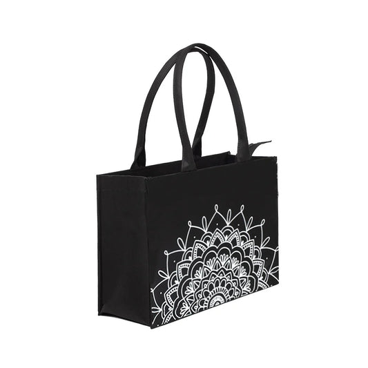 CANVAS TOTE 57 – Classic Black Ladies Shoulder Bag | Everyday Utility & Style