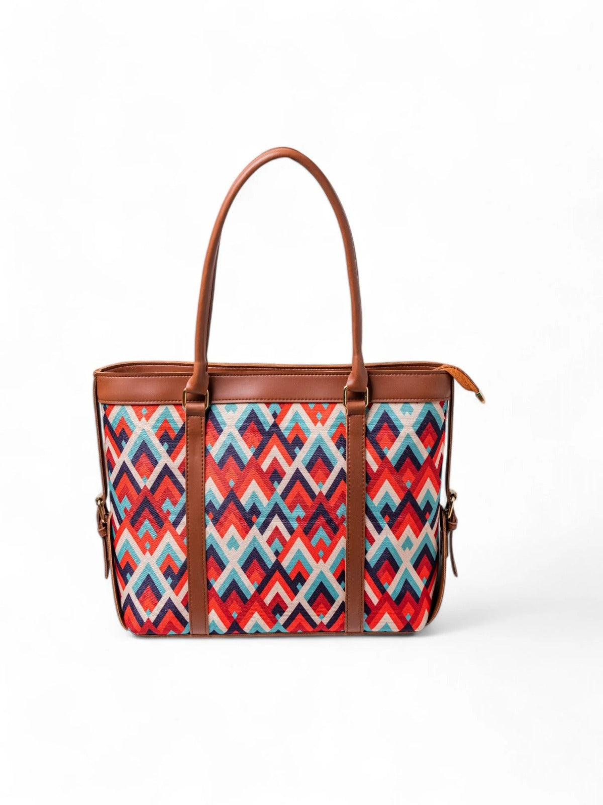STRAP CANVAS TOTE 20 – Floral Print Ladies Tote Bag with Adjustable Strap | Stylish, Spacious & Everyday-Ready