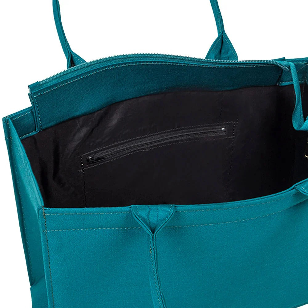 CANVAS TOTE 53 – Zinc Grey Canvas Tote Bag for Women | Minimalist, Durable & Daily Essential