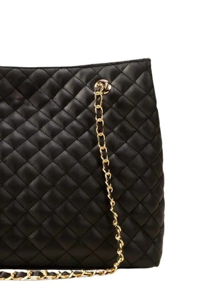 IDEAS TOTE 004 – Black | Classic Everyday Tote with Smart Elegance